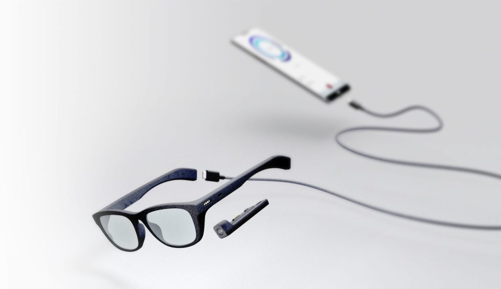 Pupil Invisible eye tracking glasses with companion app