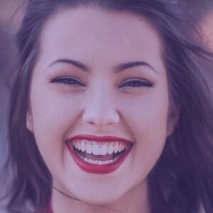 someone smiling