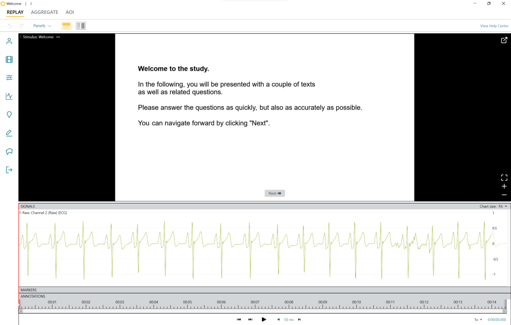 ECG EKG reading