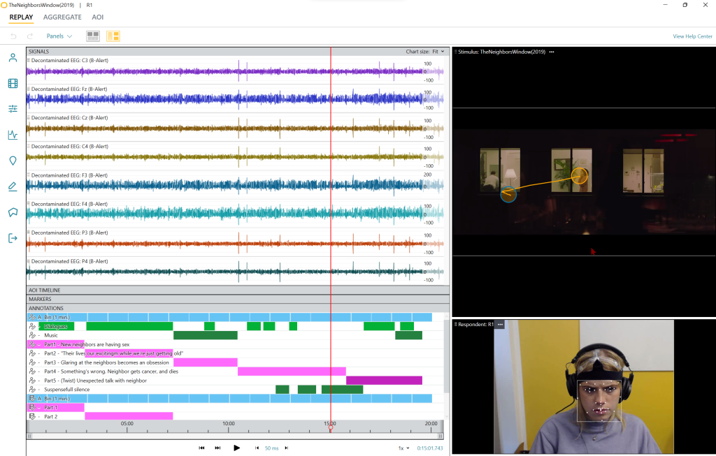 EEG film study