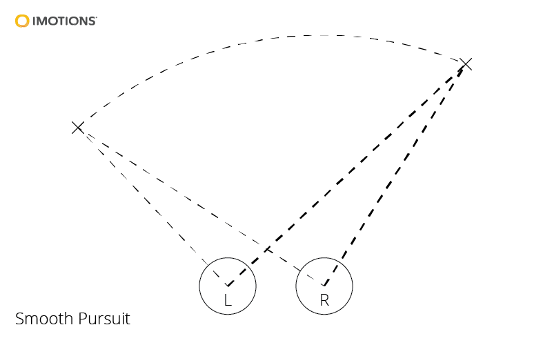 Smooth-pursuit eye movement exercises ((A): Smooth-pursuit eye