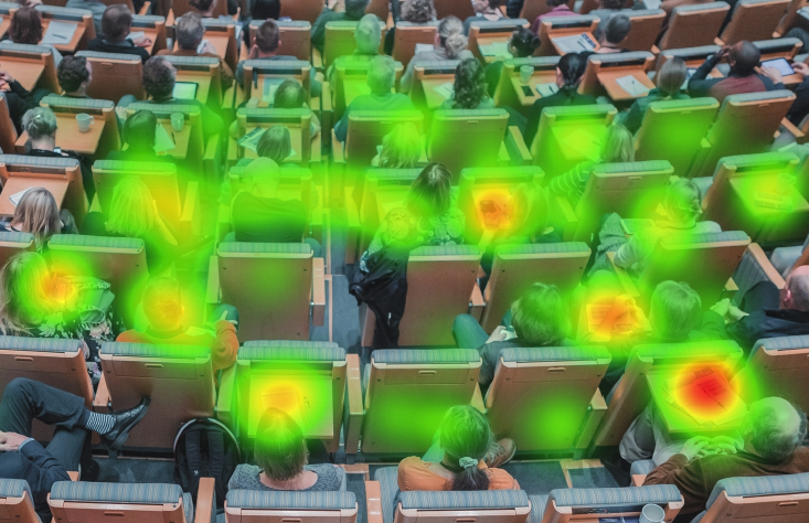 eye tracking in a social setting