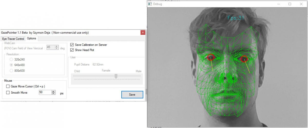 Beam Webcam Eye Tracker Software For Gaming & Streaming