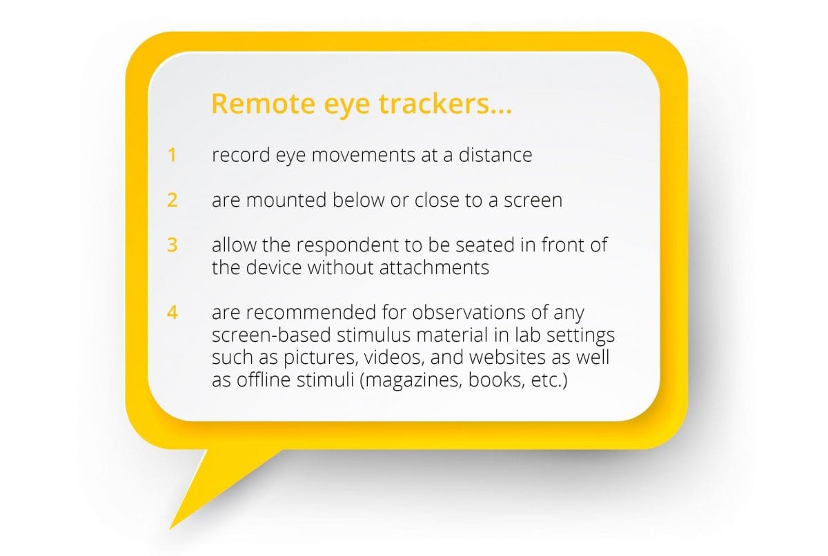 what remote eye trackers do