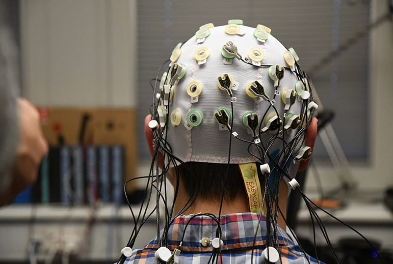 Neuropsychology done with EEG headset